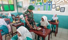 Distribusi Makan Bergizi di Kateman Capai 5.534 Porsi, Pendampingan Teritorial Berjalan Lancar