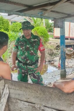 Babinsa Air Tawar Ajak Warga Jaga Kerukunan Selama Ramadan