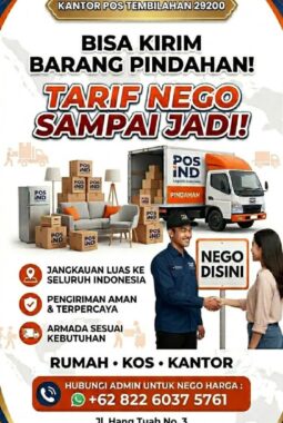 Pos Indonesia Tawarkan Layanan Kirim Barang Pindahan, Tarif Bisa Nego Hingga Deal