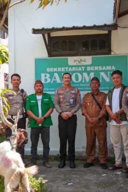 GP ANSOR INHIL TERIMA HEWAN KURBAN DARI KAPOLRES INHIL,SAMPAIKAN UCAPAN TERIMA KASIH