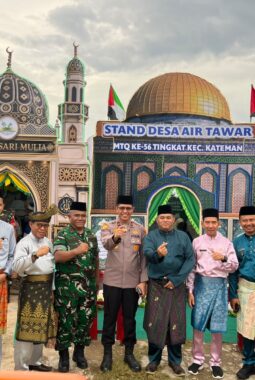 Produk Unggulan Desa Air Tawar Tuai Apresiasi di Bazar MTQ ke-LVI Kecamatan Kateman