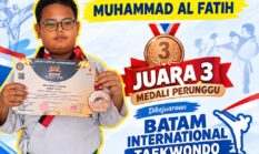Siswa Cendana Naik Podium Internasional: Muhammad Al Fatih Raih Juara 3 Taekwondo 2026