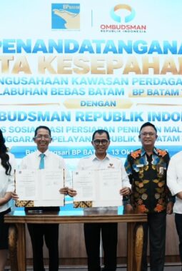 BP Batam dan Ombudsman RI Perkuat Pengawasan Pelayanan Publik